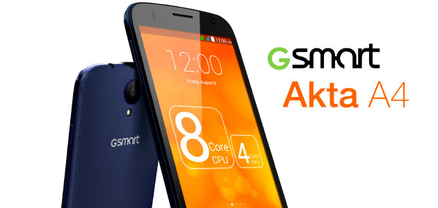 Gsmart Akta: The Power of 8 - Experience Akta A4’s blistering fast web-surfing and butter smooth 3D games
