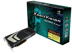 XpertVision GeForce 9800GX2