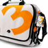 CANYON introduced stylish white and orange notebook bag