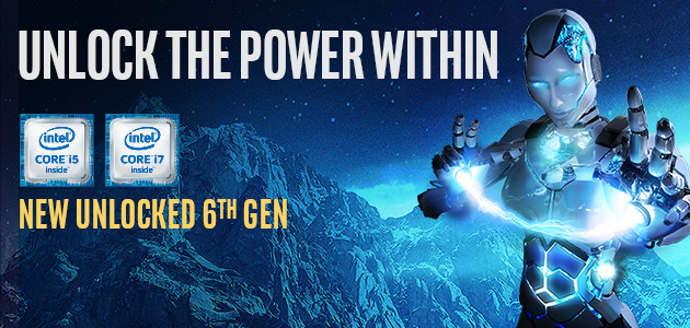 New Unlocked 6th Gen Intel® Core™ Processors