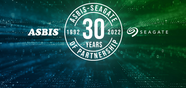 ASBIS and Seagate celebrate the 30th anniversary of their partnership