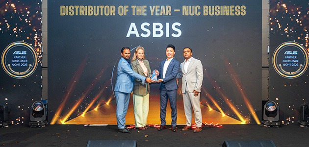 ASBIS has been named ASUS NUC Distributor of the Year for FY2025