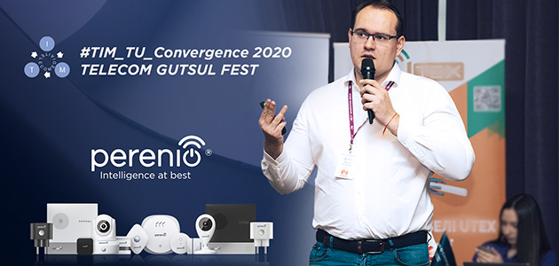 Perenio IoT spoke about the benefits of collaboration to mobile operators at #TIM-TU Convergence 2020