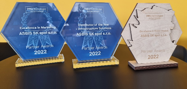 ASBIS Slovakia received 3 awards from Dell