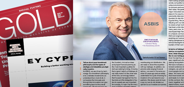 The Gold Magazine published an interview with Siarhei Kostevitch, CEO & founder of ASBIS