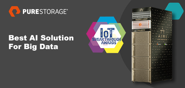 Pure Storage AIRI® Platform Named “Best AI Solution For Big Data” in 2021 Artificial Intelligence Breakthrough Awards Program