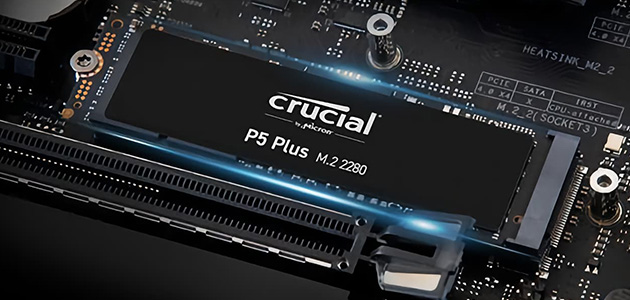 New Crucial® P5 Plus SSD